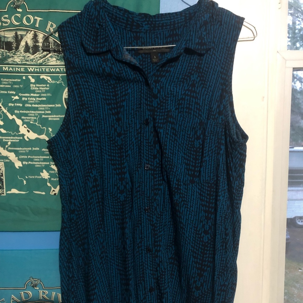 Banana republic collar tank top